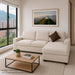 muebles de sala sofa en l derecho zion en tela poliester anti fluidos color beige 250x85x80 cm muebles de lujo secenl11385 madecentro