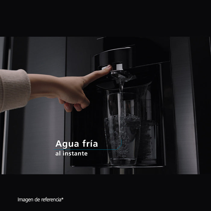 Nevera No Frost Mabe de 267 litros en acabado Black Steel