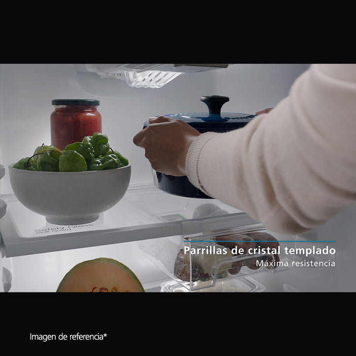 Nevera No Frost Mabe de 267 litros en acabado Black Steel