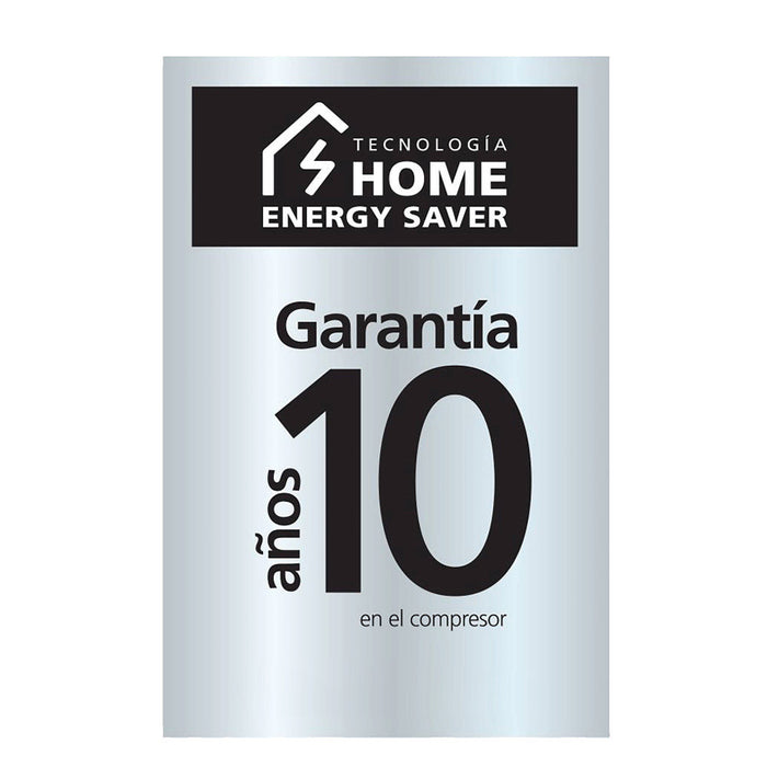 Nevera No Frost Mabe de 267 litros en acabado inoxidable