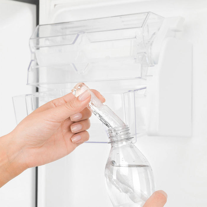 Nevera No Frost Mabe de 313 litros en acabado Black Steel