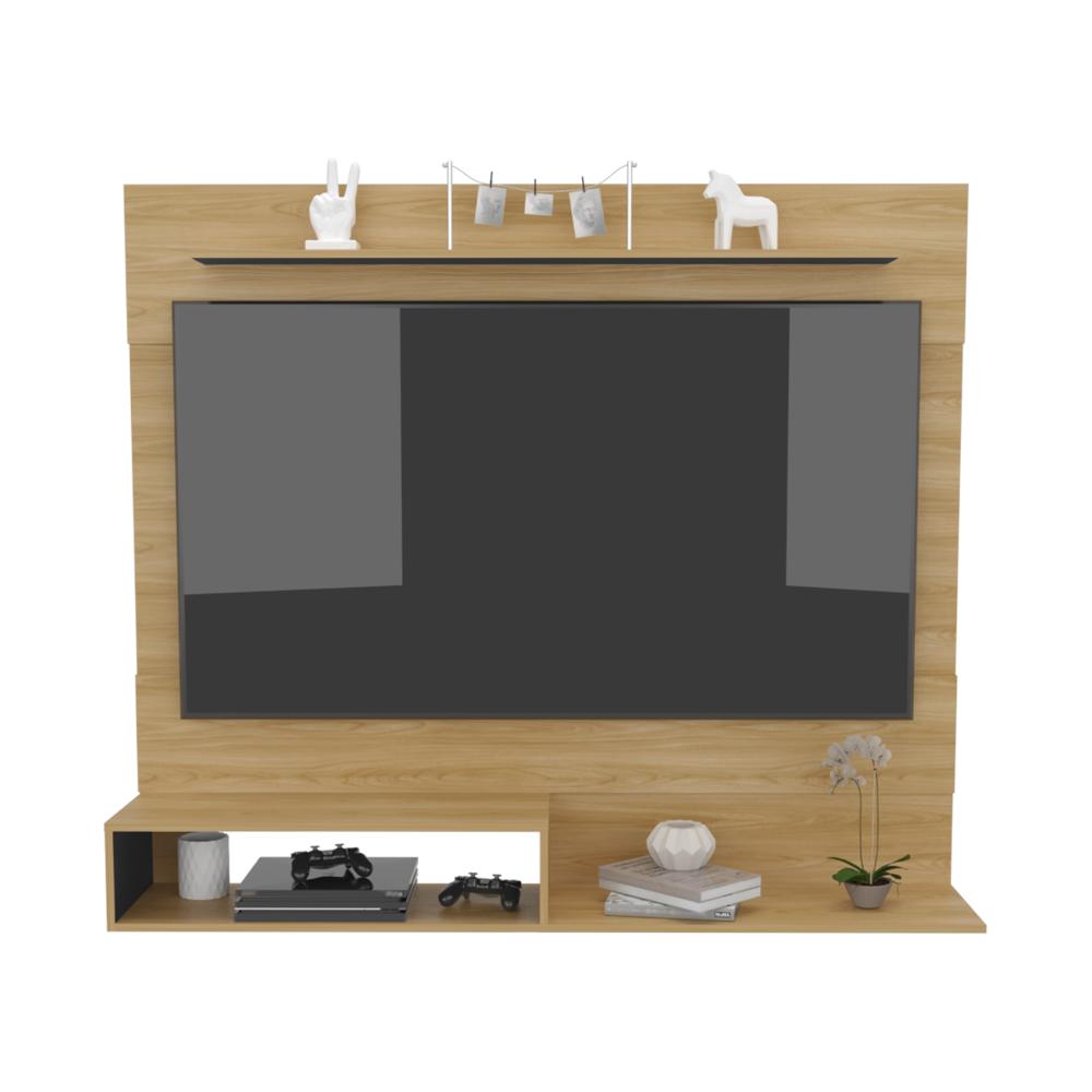 Panel de Tv Ascher, Fresno Europeo y Wengue Hasta 70 Pulgadas