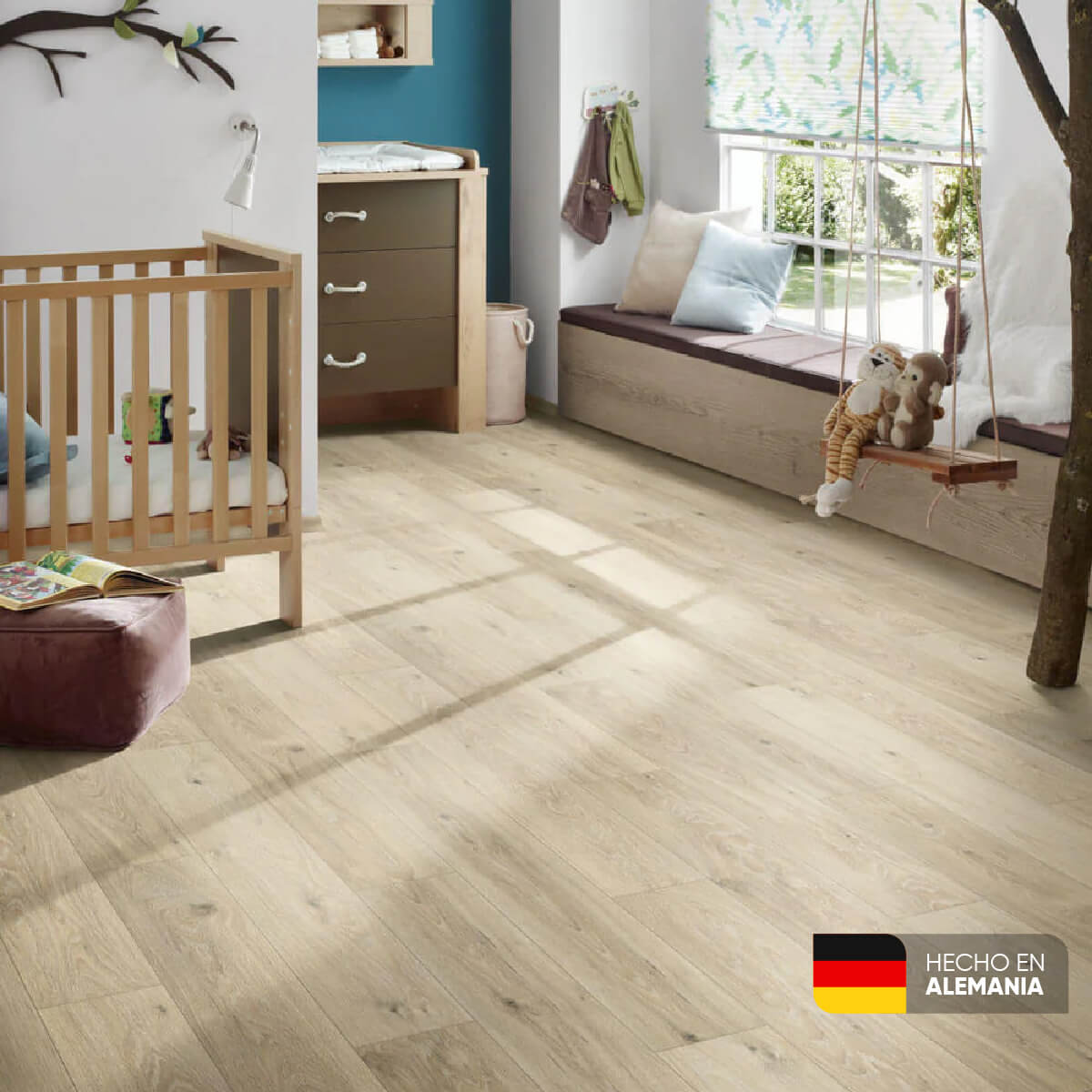 pisos laminados esencial roble pistacho kronspan plt31roblepistacho madecentro