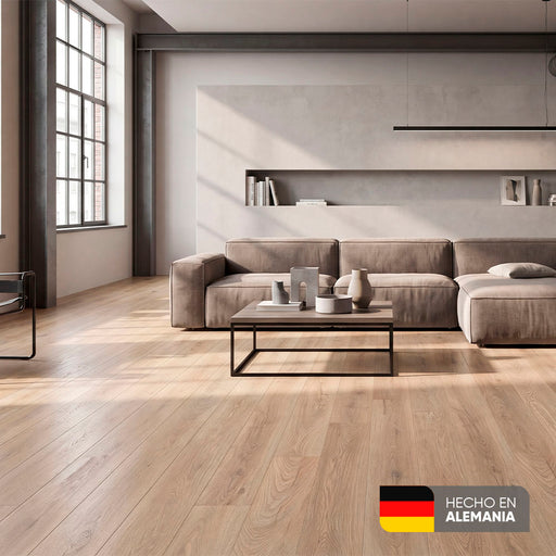 pisos laminados pro tech roble lino kronspan pot32roblelino madecentro