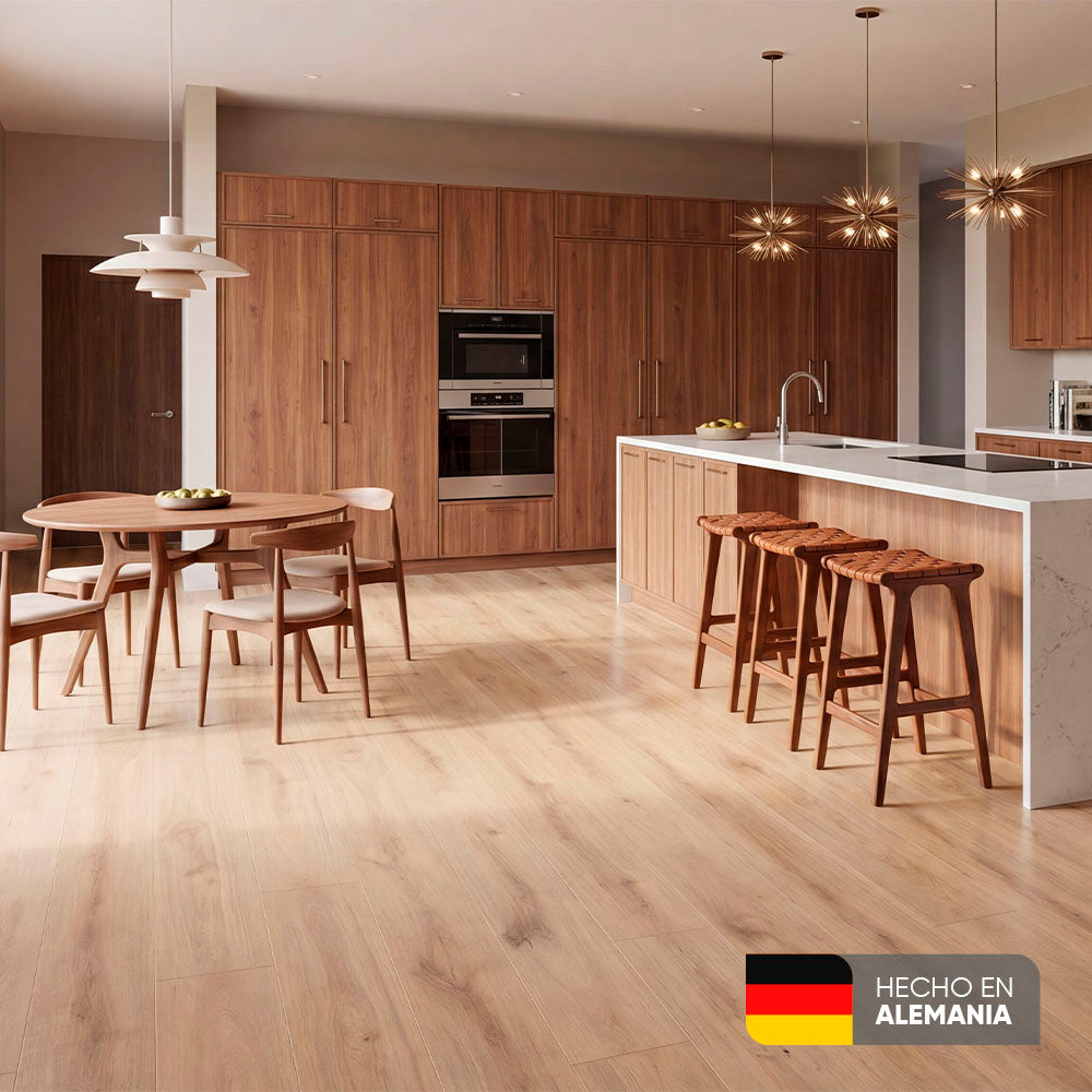 pisos laminados pro tech roble lino kronspan pot32roblelino madecentro