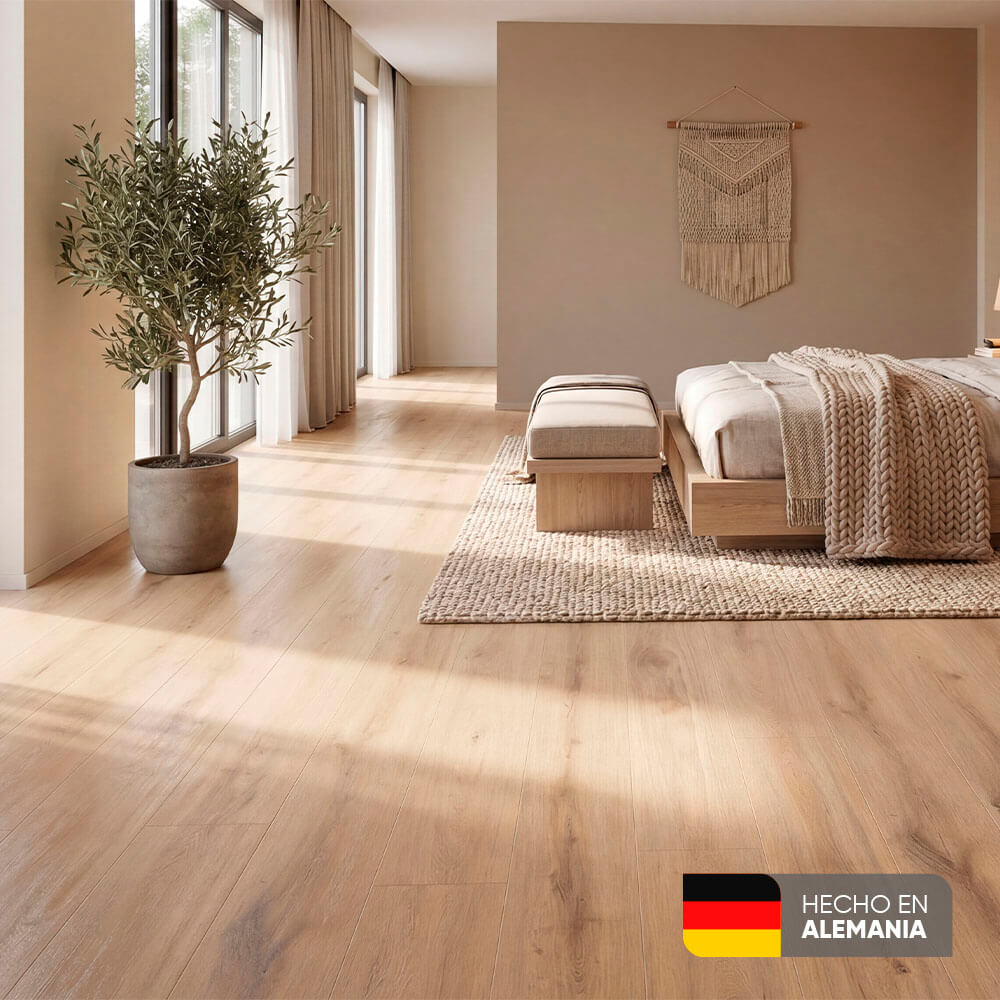 pisos laminados pro tech roble lino kronspan pot32roblelino madecentro