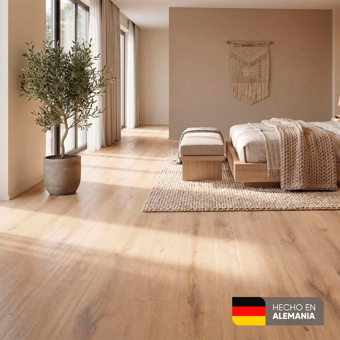 pisos laminados pro tech roble lino kronspan pot32roblelino madecentro