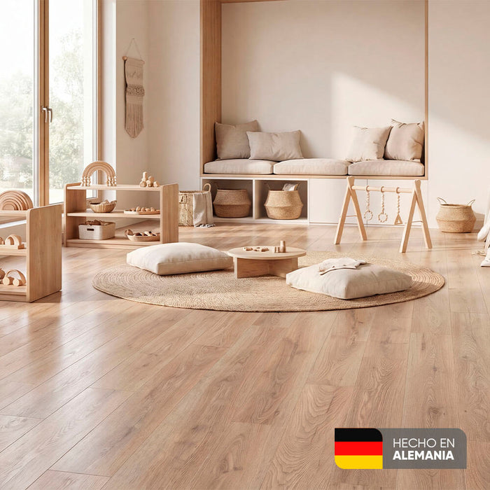 pisos laminados pro tech roble toscana kronspan pot32robletoscana madecentro