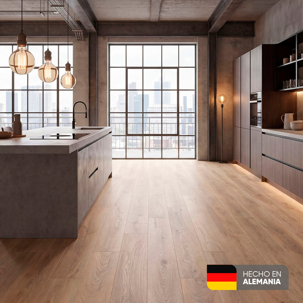 pisos laminados pro tech roble toscana kronspan pot32robletoscana madecentro