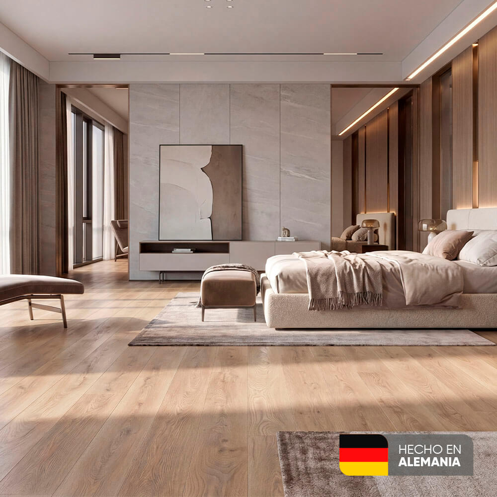 pisos laminados pro tech roble toscana kronspan pot32robletoscana madecentro