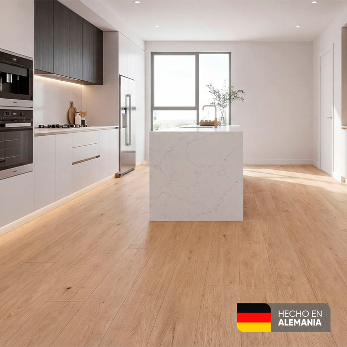 pisos laminados signature roble riviera kronspan pot33robleriviera madecentro