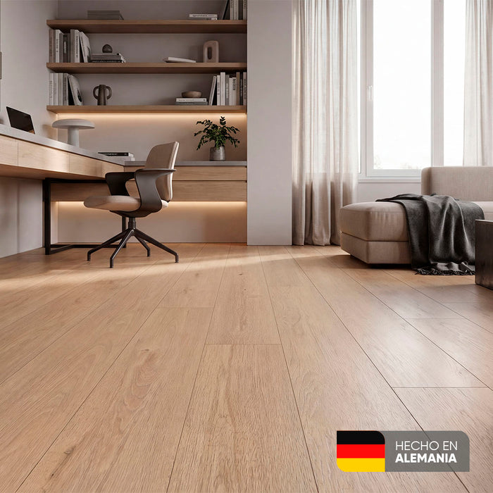 pisos laminados signature roble riviera kronspan pot33robleriviera madecentro