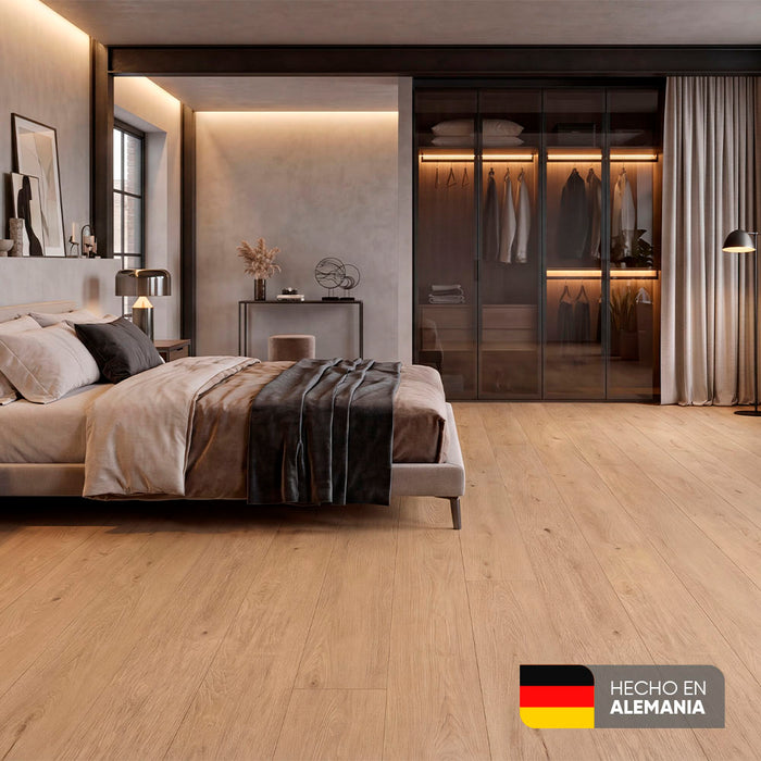 pisos laminados signature roble riviera kronspan pot33robleriviera madecentro
