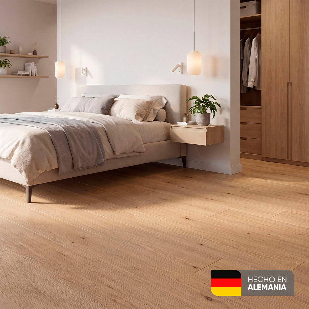 pisos laminados signature roble riviera kronspan pot33robleriviera madecentro