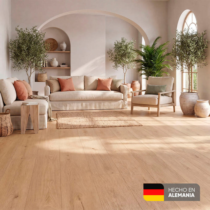 pisos laminados signature roble montana kronspan pot33roblemontana madecentro