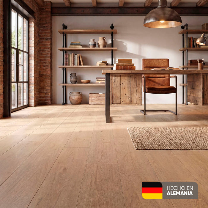 pisos laminados signature roble montana kronspan pot33roblemontana madecentro