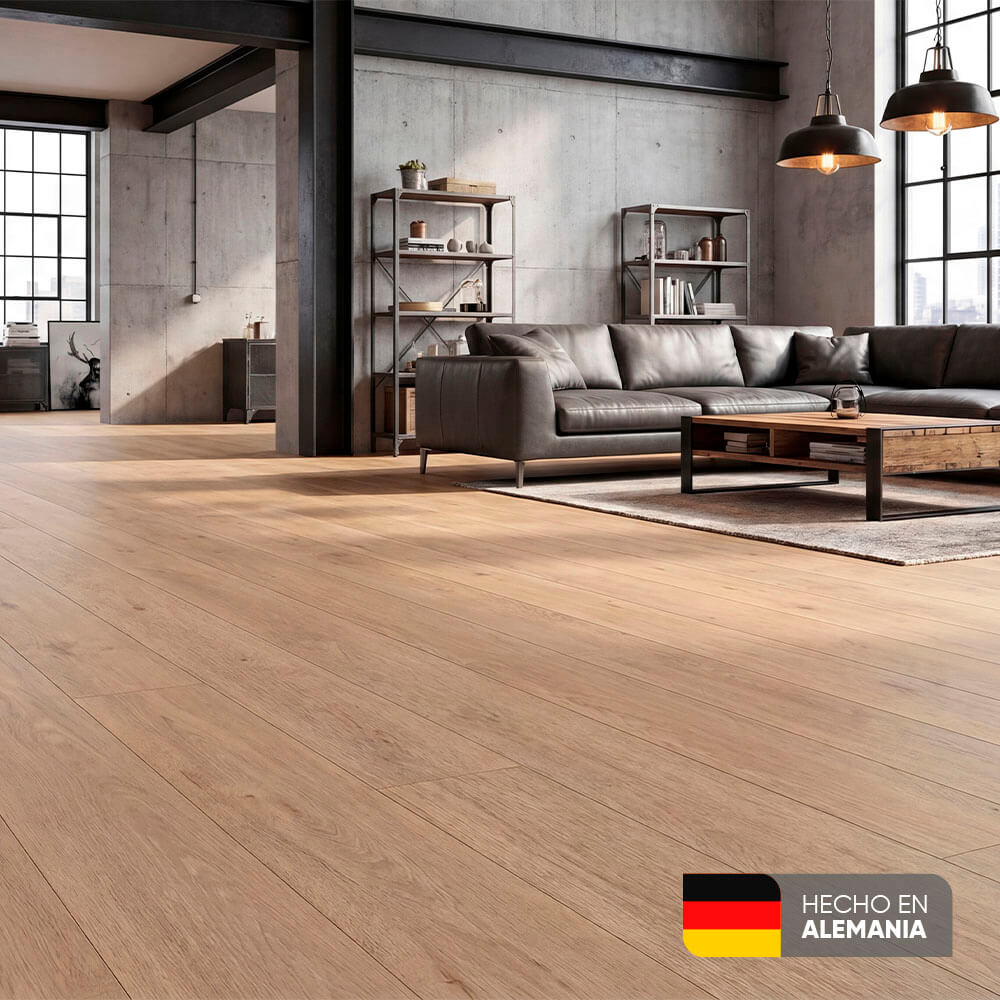 pisos laminados signature roble montana kronspan pot33roblemontana madecentro
