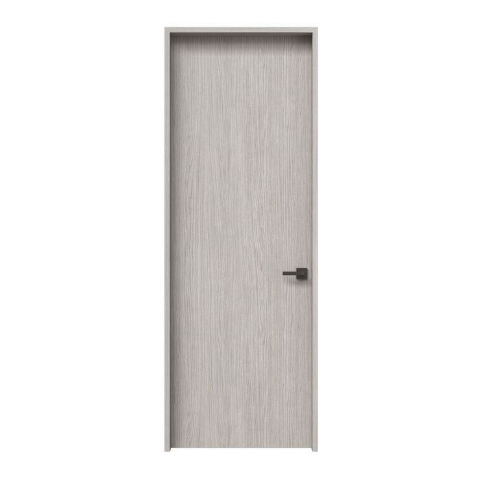 Puerta de madera melaminica veta vertical color Positano 70 cm x 235 cm