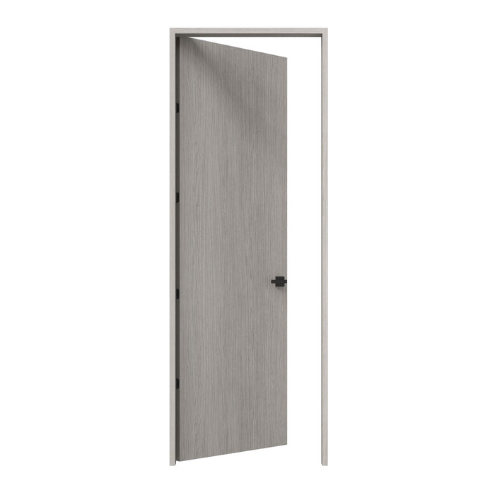 Puerta de madera melaminica veta vertical color Positano 70 cm x 235 cm