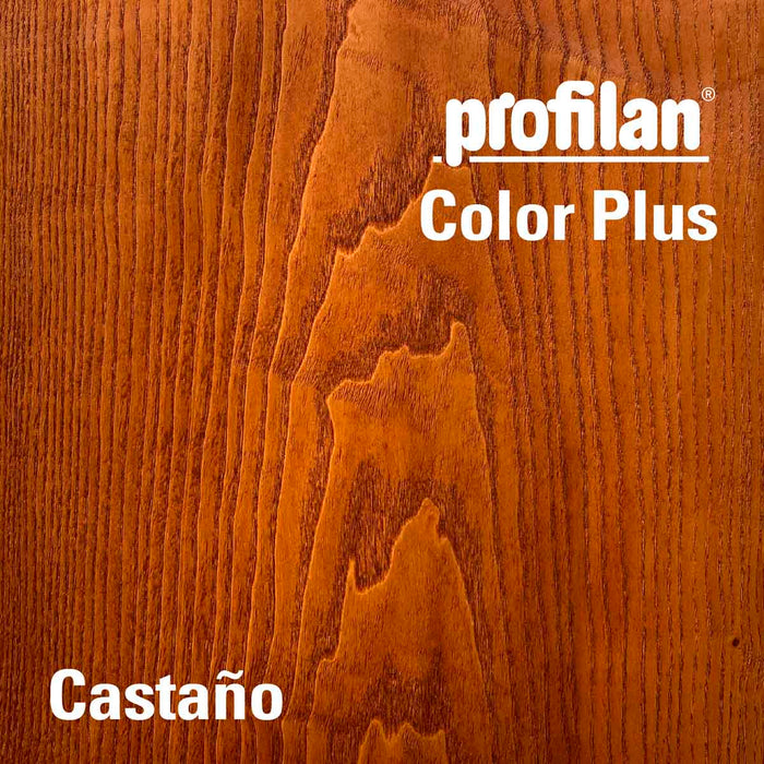 Recubrimiento para madera Profilan color plus castaño