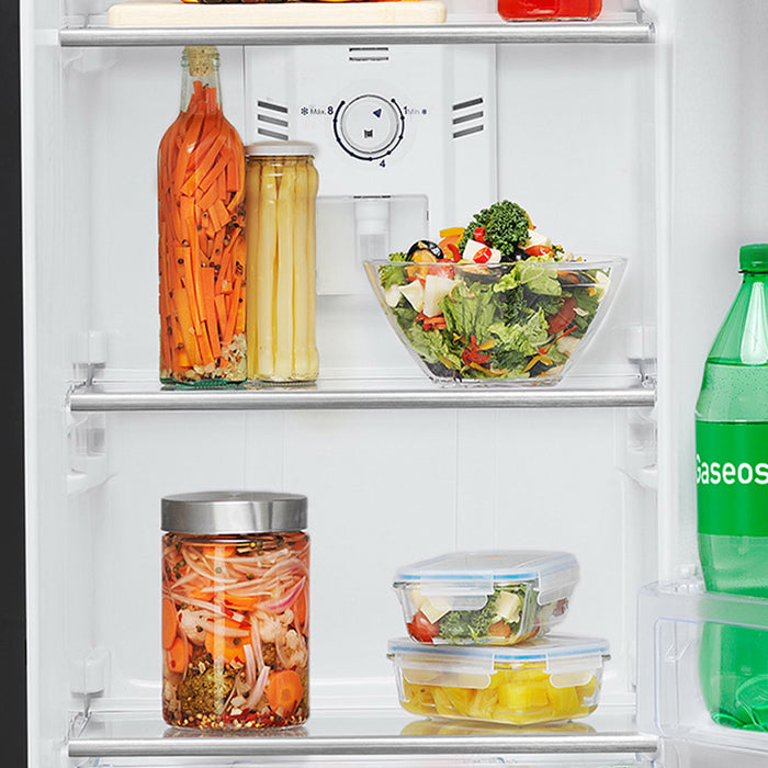 Nevera No Frost Mabe de 247 litros en color grafito