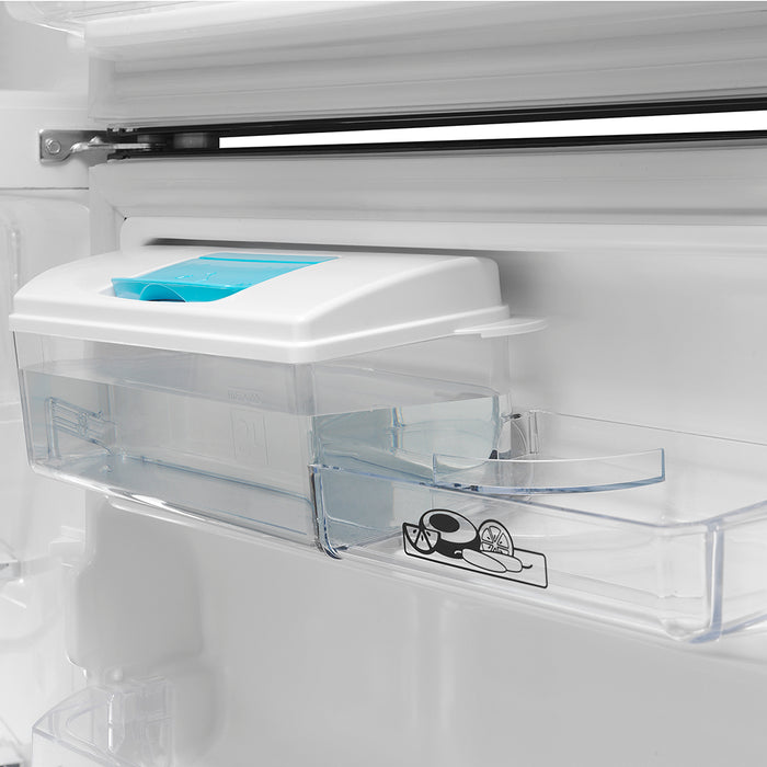 Refrigerador No Frost Mabe Black Steel de 313 litros con panel digital