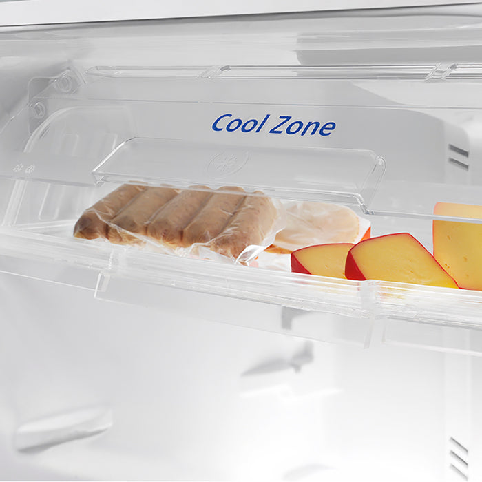 Refrigerador No Frost Mabe Black Steel de 313 litros con panel digital