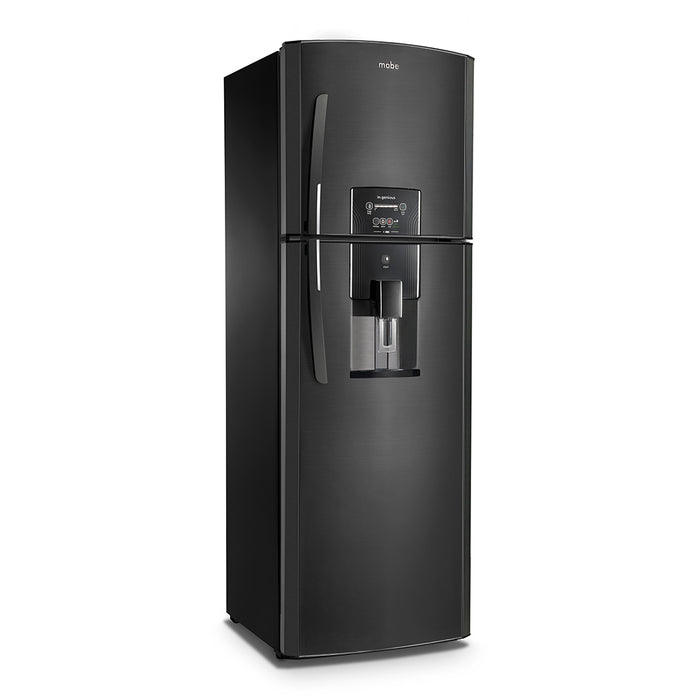 Refrigerador No Frost Mabe Black Steel de 313 litros con panel digital