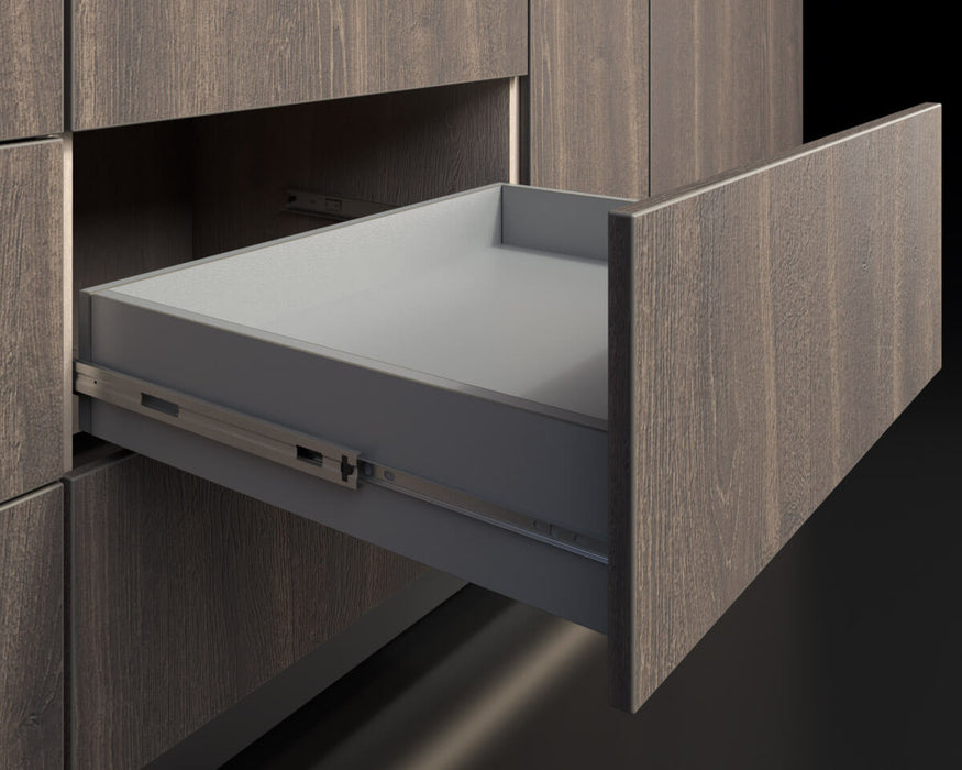 Riel corredera   para cajón extensión total carga ultraliviana 10 kg