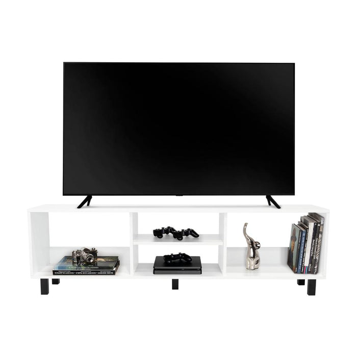 Mesa Para Tv Tunez, Blanco Duqueza, Para Televisor Hasta 70 Pulgadas*