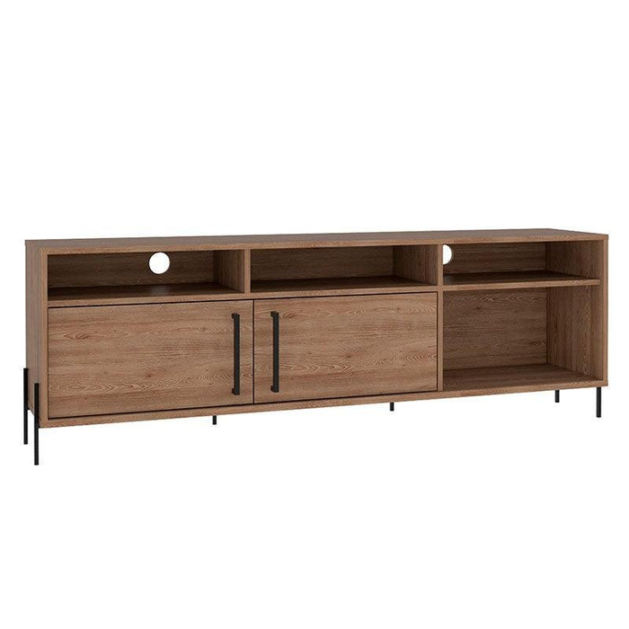 Mesa Para Tv Ame, Fresno Europeo, con Espacio Para Televisor de Hasta 65 Pulgadas