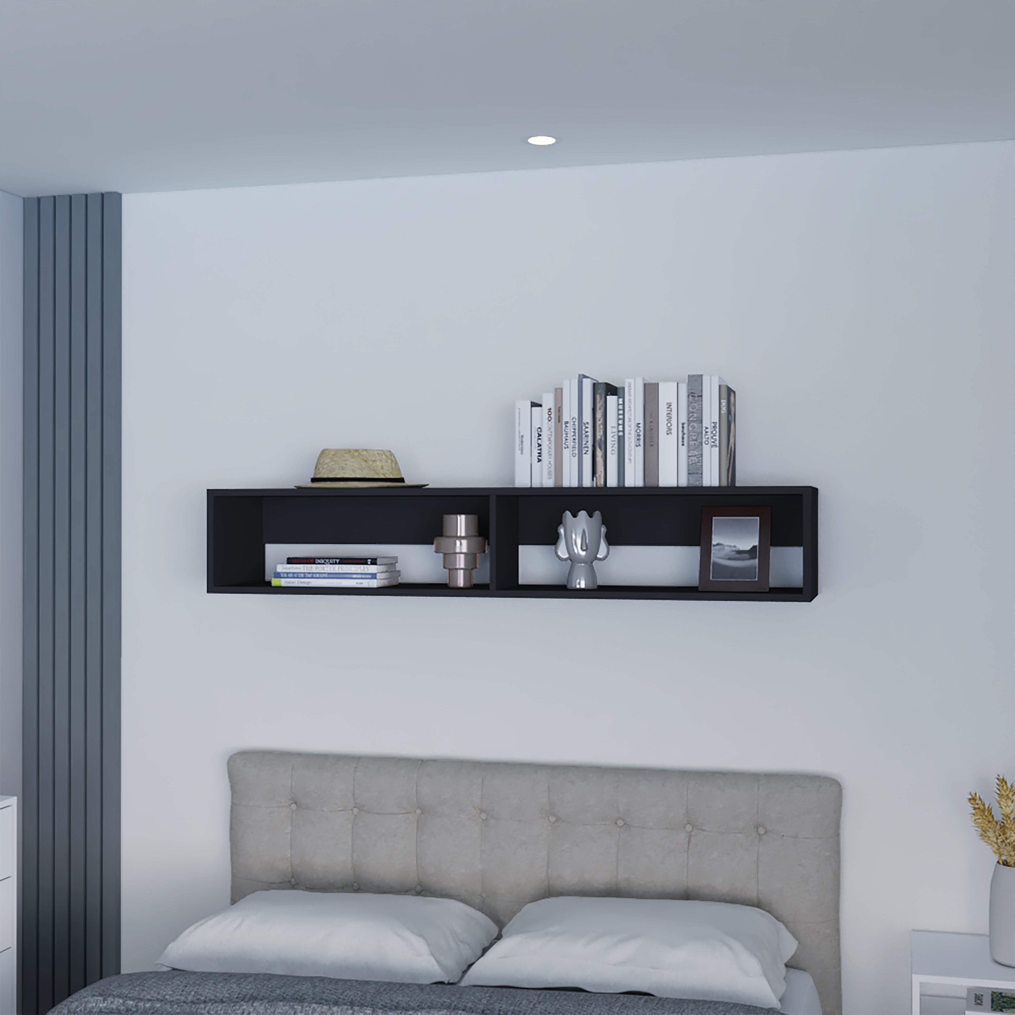 Estante Flotante Kerin, Wengue