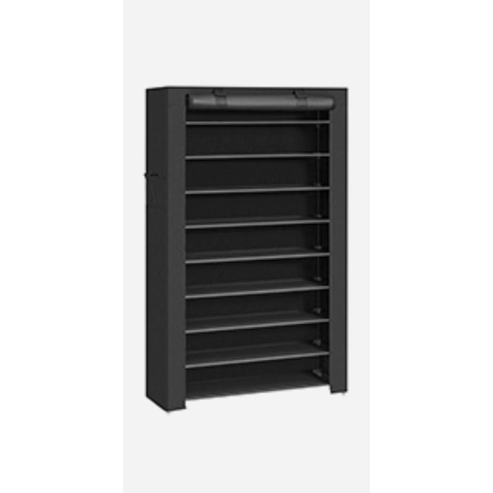 Closet Portátil Zapatero Miek, Negro 20 pares