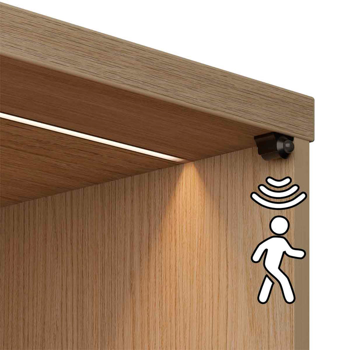 Sensor de movimiento pir integrado para fuente, blanco o negro