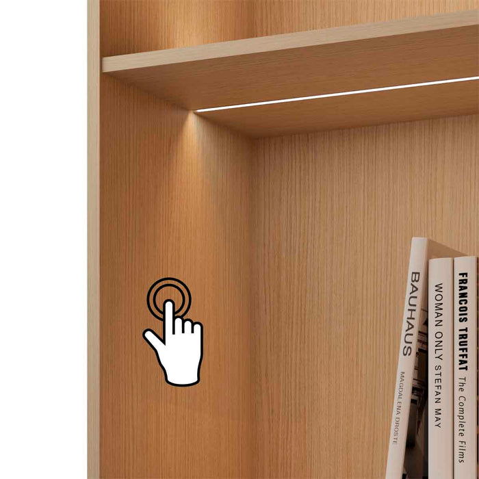 Sensor de toque oculto de superficie dimerizable