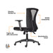 sillaescritorioergonomicanizasslnegromarcabonnoRK522010MPmadecentro6