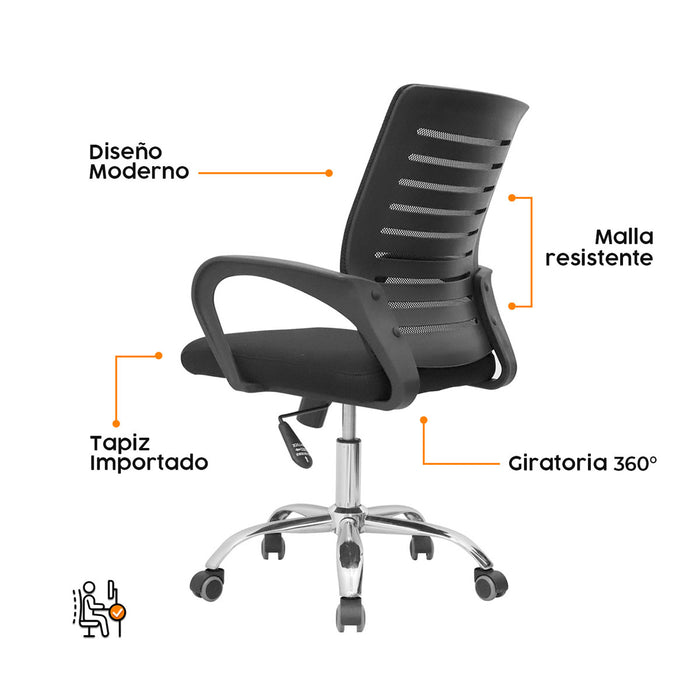sillaescritoriogiratoriadexnegromarcabonnoRS121678MPmadecentro4