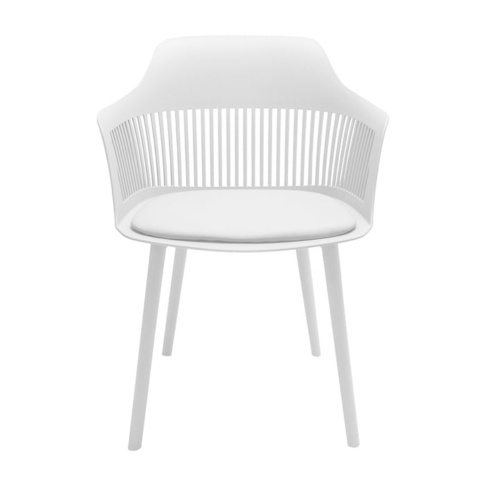 Silla de comedor mena color blanco