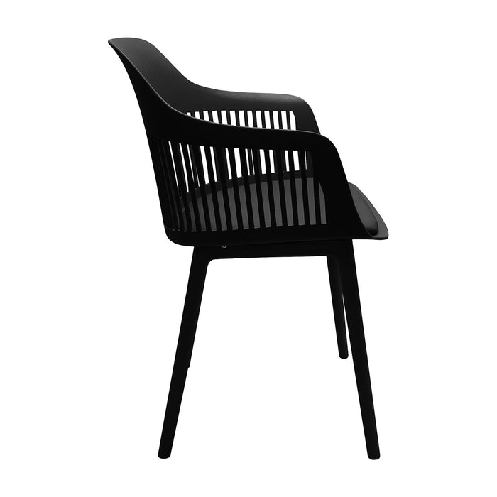 Silla de comedor mena color negro