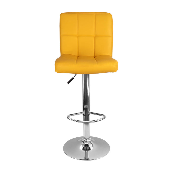 Silla de barra confort color amarillo