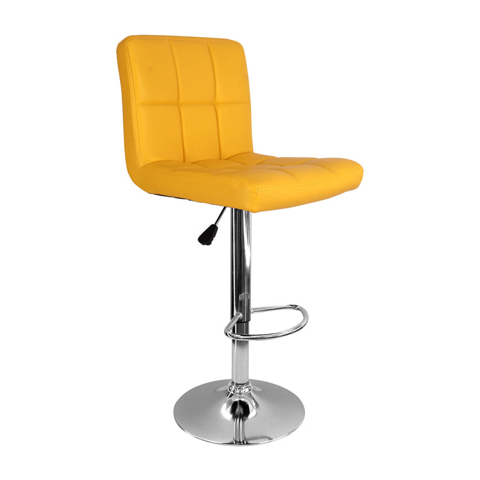 Silla de barra confort color amarillo