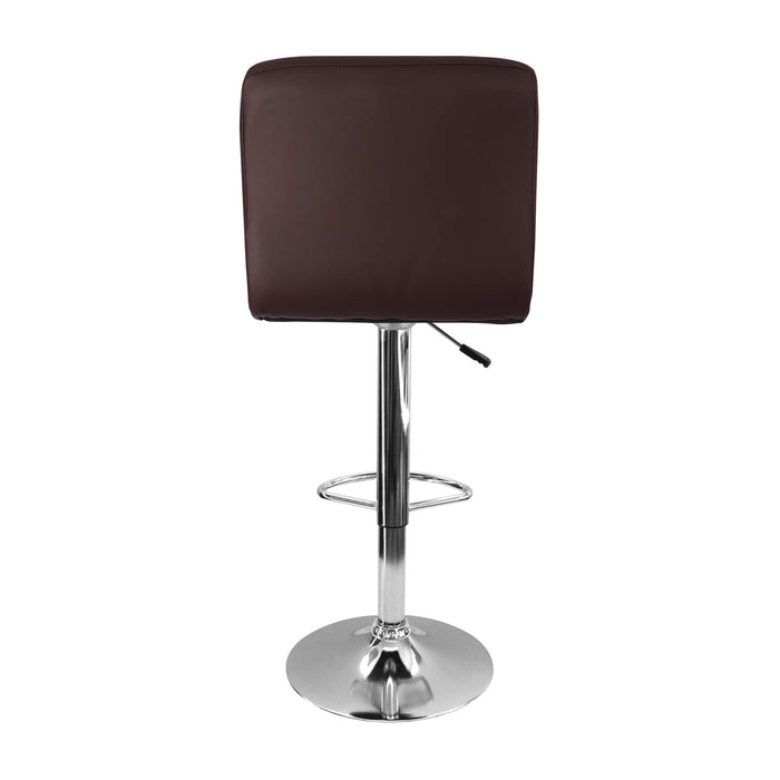 Silla de barra confort color café