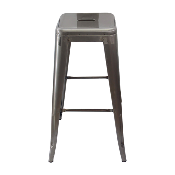 Silla de barra tipo tolix sin espaldar metal rustic