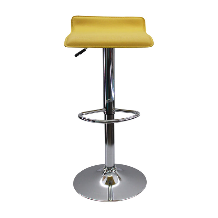 Silla de barra wave color amarillo