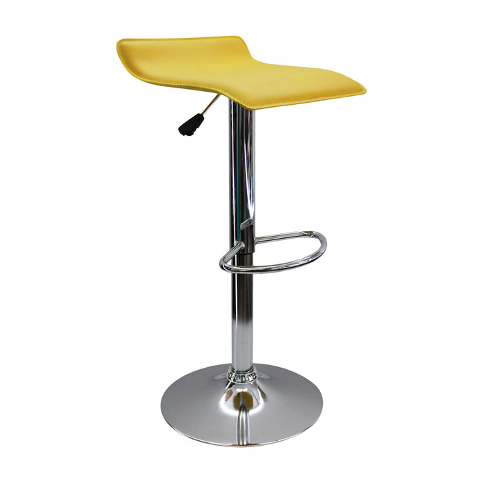 Silla de barra wave color amarillo