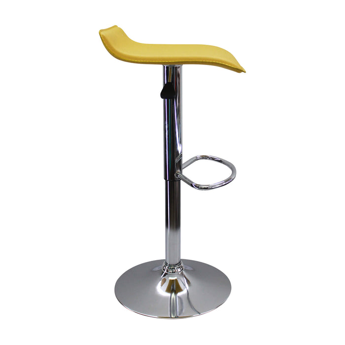 Silla de barra wave color amarillo