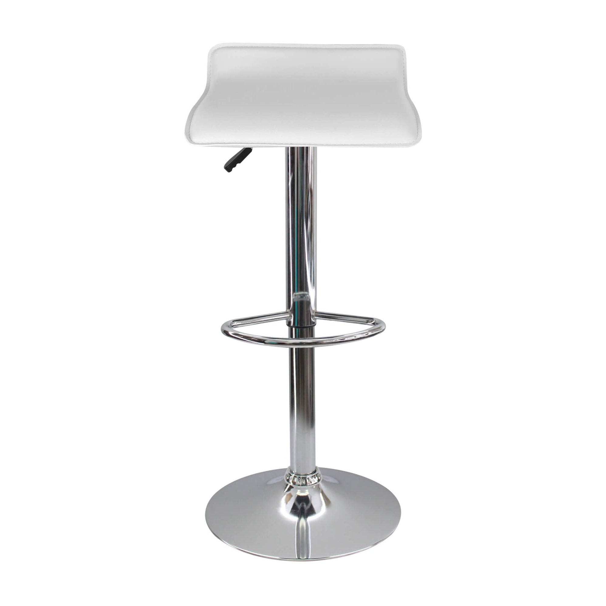 Silla de barra wave color blanco - Madecentro