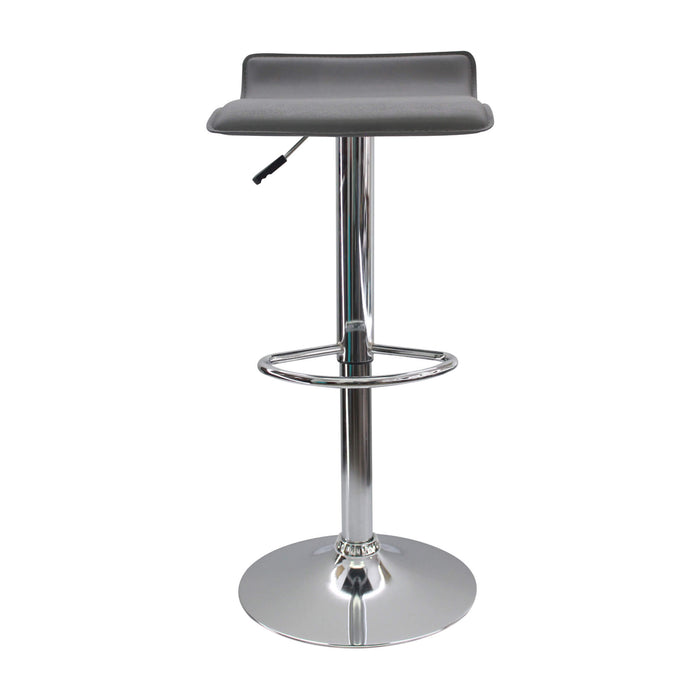 Silla de barra wave color gris