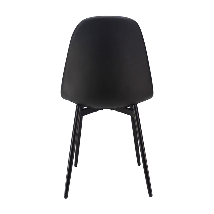 Silla de comedor charla BP color negro