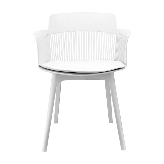 Silla de comedor mena color blanco